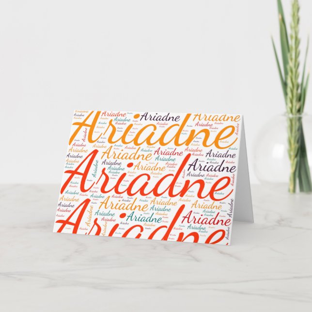 Tarjeta Ariadne (Anverso)