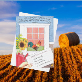 Tarjeta Arise Shine Friendship Card