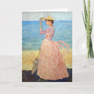Tarjeta Aristide Maillol - Mujer con Parasol
