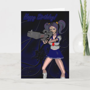 Tarjeta Arma del feliz cumpleaños