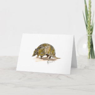 Tarjeta Armadillo Note card