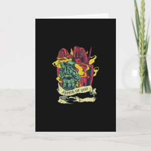 Tarjeta Armadura de dios