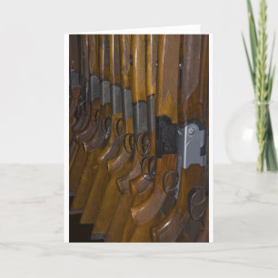 Tarjeta armas de caza