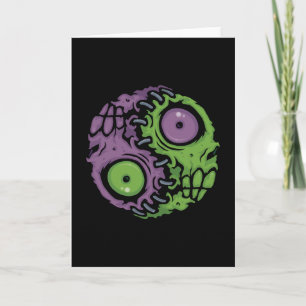 Tarjeta Armonía no muerta: Símbolo zombi Yin Yang