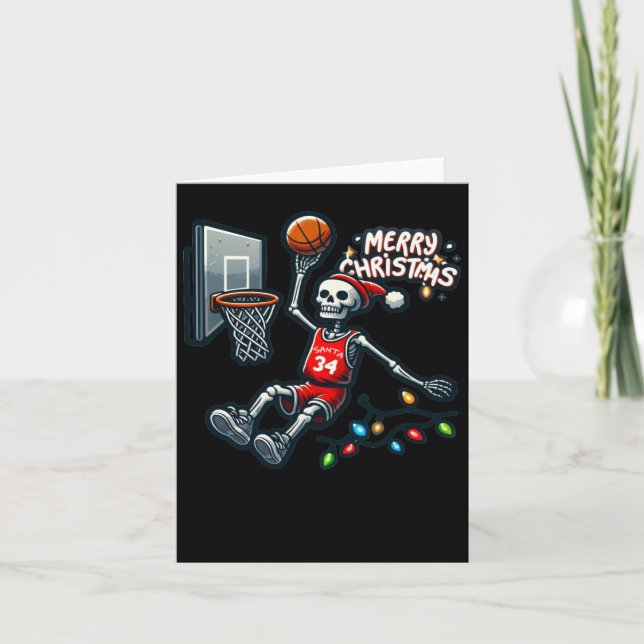 Tarjeta Aro de Baloncesto  (Anverso)