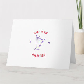 Tarjeta Arpa es mi San Valentín