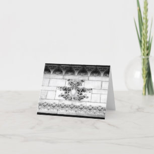 Tarjeta Arquitectura 18 del Casa-Vintage del arte del