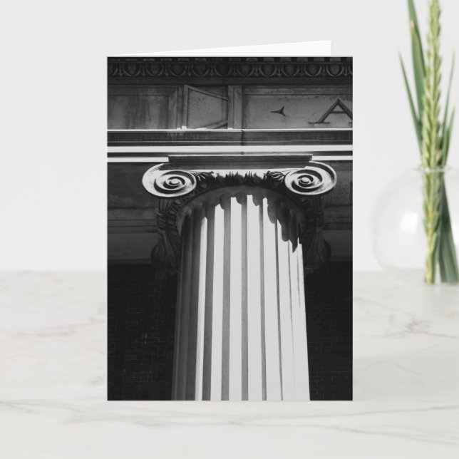 Tarjeta Arquitectura NYC I (Anverso)