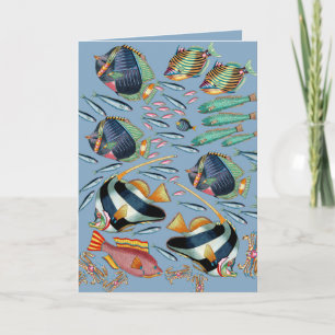 Tarjeta Arrecife de coral