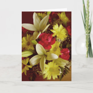 Tarjeta Arreglo floral 313a