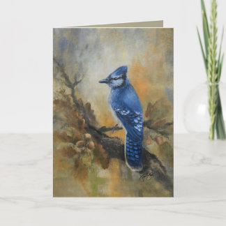 Tarjeta Arrendajo azul "Jaybird"