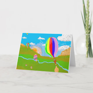 Tarjeta Arriba arriba y fuera