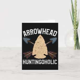 Tarjeta Arrowhead Hunter Shirt Funny Arrowhead Huntingohol