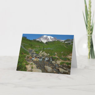 Tarjeta Arroyo Edith en el Parque Nacional Monte Rainier