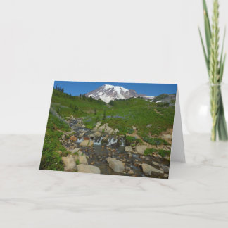 Tarjeta Arroyo Edith en el Parque Nacional Monte Rainier