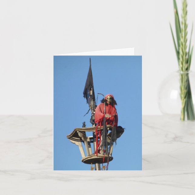 Tarjeta Arrr matey, feliz cumpleaños (Anverso)