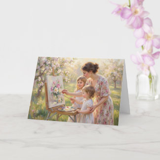 Tarjeta Art in the Orchard Mother's Day Card