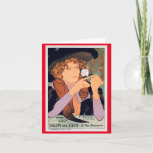 Tarjeta Art Nouveau de Georges de Feure