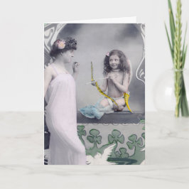 Tarjeta Art Nouveau Valentine de 1904