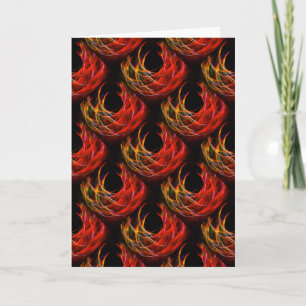Tarjeta Arte abstracto moderno boho elegante patrón #503