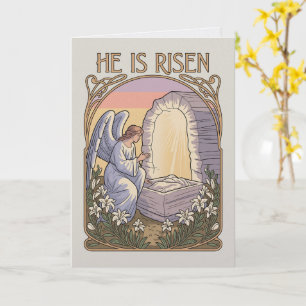 Tarjeta Arte Antiguo Iglesia de Pascua de Resurrección a G