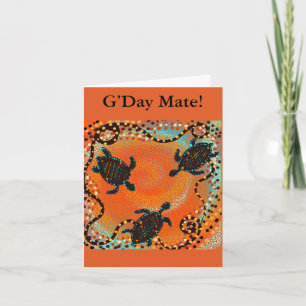 TARJETA ARTE AUSTRALIA