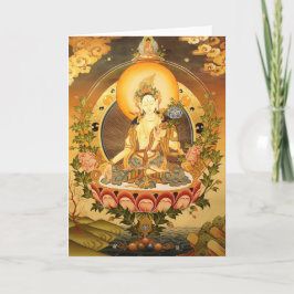Tarjeta Arte budista tibetano