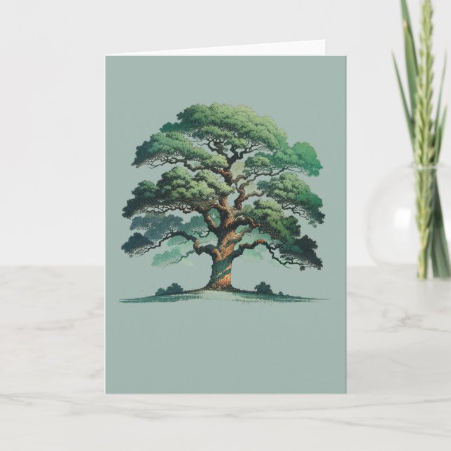 Tarjeta Arte de árbol (Anverso)