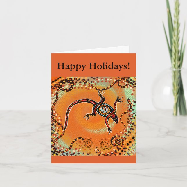 TARJETA ARTE DE AUSTRALIA               (Anverso)