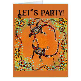 TARJETA ARTE DE AUSTRALIA