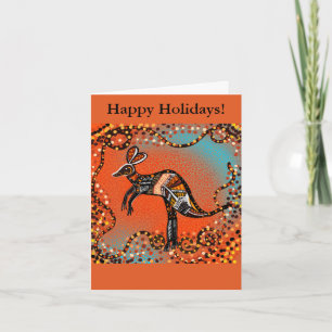 TARJETA ARTE DE AUSTRALIA      