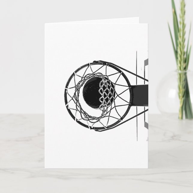 Tarjeta Arte de Baloncesto Pop (Anverso)