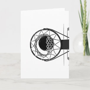 Tarjeta Arte de Baloncesto Pop