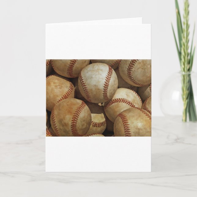 Tarjeta Arte de béisbol (Anverso)
