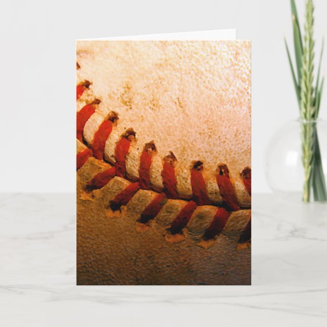 Tarjeta Arte de béisbol (Anverso)