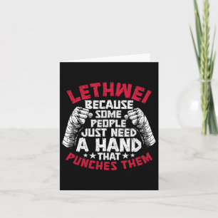 Tarjeta Arte De Boxeo Burmés De 9 Límites Myanmar Permiten