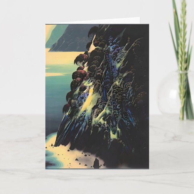 Tarjeta Arte de Eyvind Earle (Anverso)