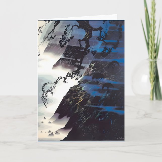 Tarjeta Arte de Eyvind Earle (Anverso)