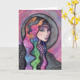Tarjeta Arte de fantasía Mystic Skye de Molly Harrison