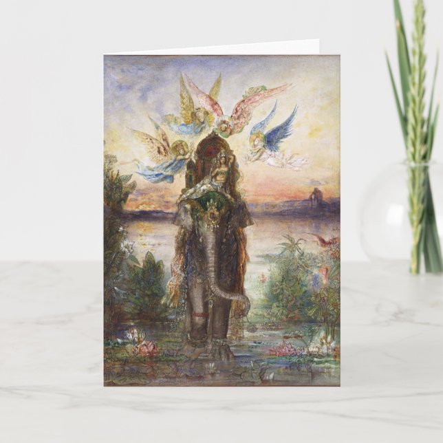 Tarjeta Arte de Gustave Moreau (Anverso)