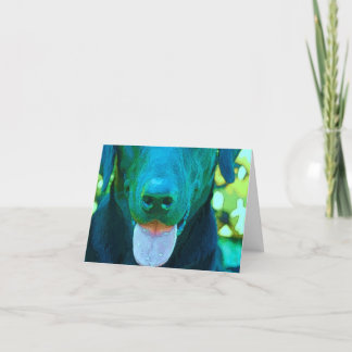 Tarjeta Arte de laboratorio negro