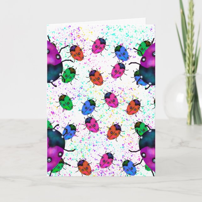TARJETA ARTE DE LADYBUG (Anverso)