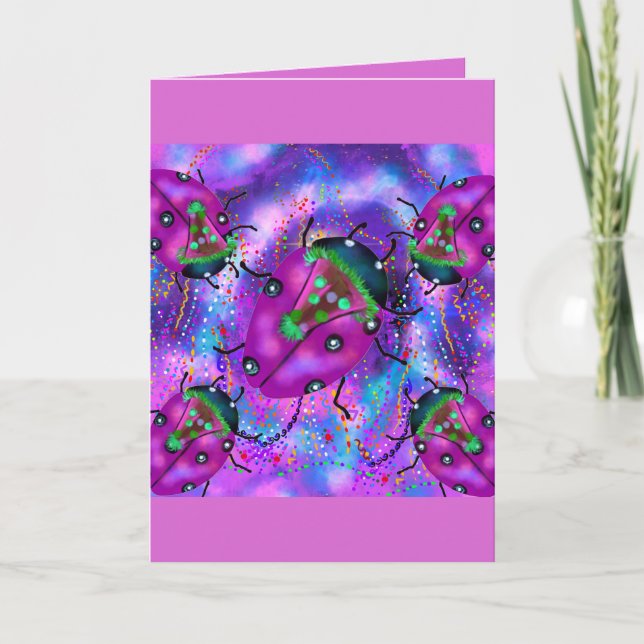 TARJETA ARTE DE LADYBUG (Anverso)