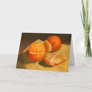 Tarjeta Arte de naranja