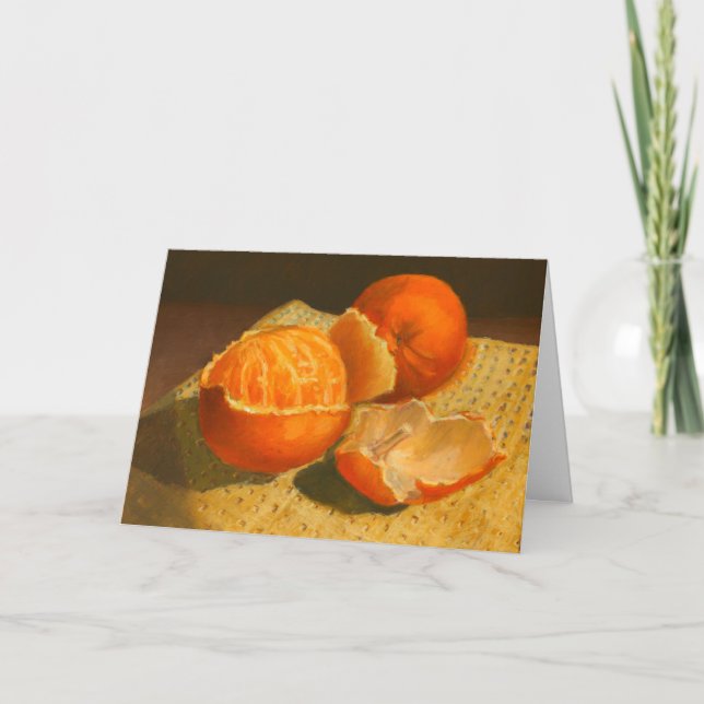 Tarjeta Arte de naranja (Anverso)
