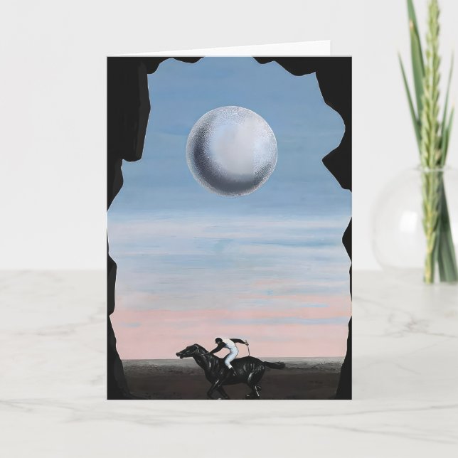 Tarjeta arte de Rene Magritte (Anverso)