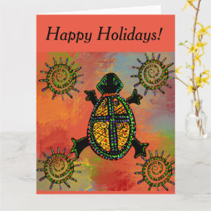TARJETA ARTE DE TORTUGA DEL SUDOESTE