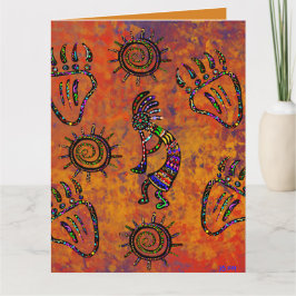 Tarjeta Arte del desierto de Arizona