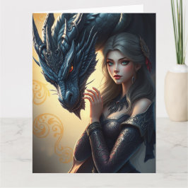 Tarjeta Arte del Dragón Místico