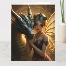 Tarjeta Arte del Dragón Místico